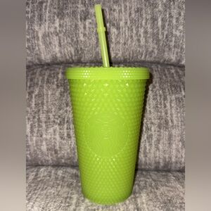 Starbucks 2022 Halloween Glow in the Dark Lemongrass Studded Tumbler 16oz